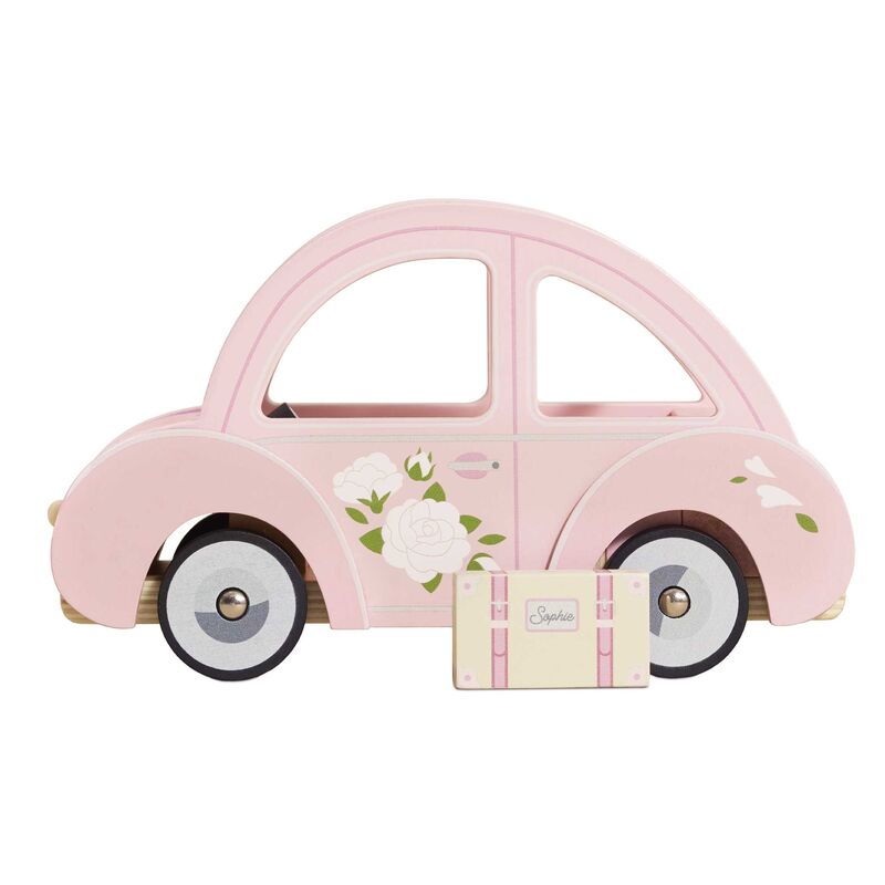 LE TOY VAN | SOPHIES WOODEN PINK CAR