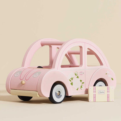 LE TOY VAN | SOPHIES WOODEN PINK CAR