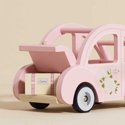 LE TOY VAN | SOPHIES WOODEN PINK CAR