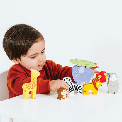 LE TOY VAN | STACKING ANIMALS | AFRICA