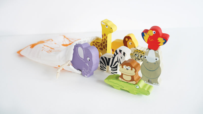 LE TOY VAN | STACKING ANIMALS | AFRICA