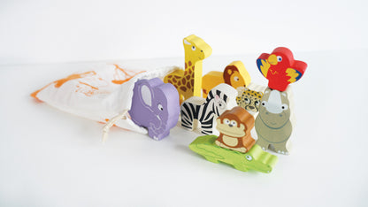 LE TOY VAN | STACKING ANIMALS | AFRICA