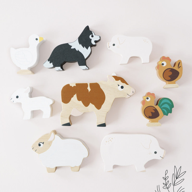 LE TOY VAN | STACKING ANIMALS | FARMYARD