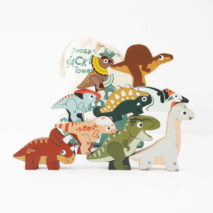 LE TOY VAN | STACKING ANIMALS | JURASSIC DINOSAURS