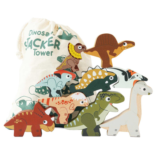 LE TOY VAN | STACKING ANIMALS | JURASSIC DINOSAURS