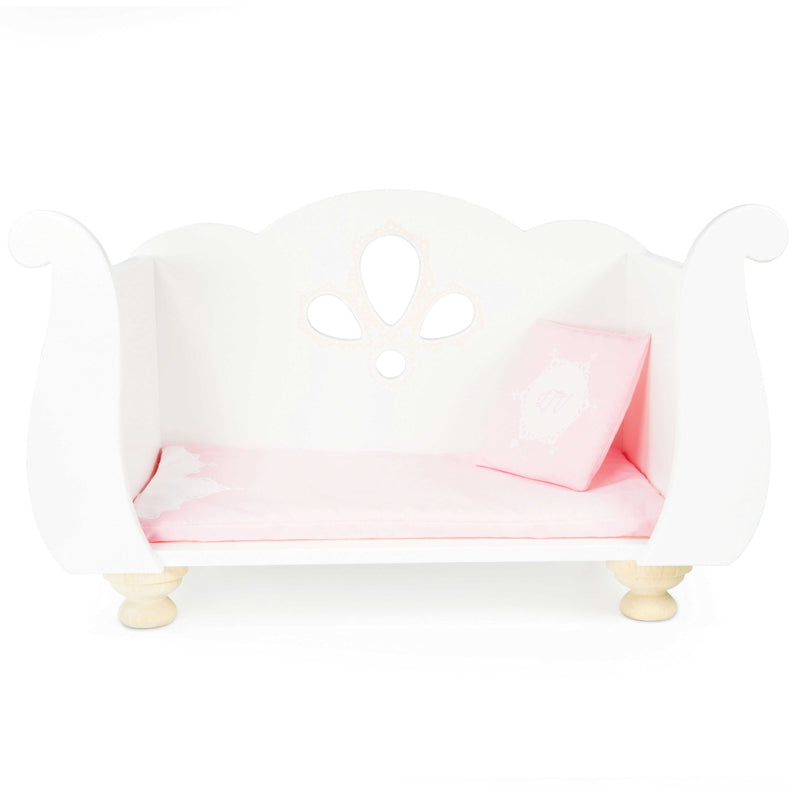 LE TOY VAN WOODEN DOLL'S COT