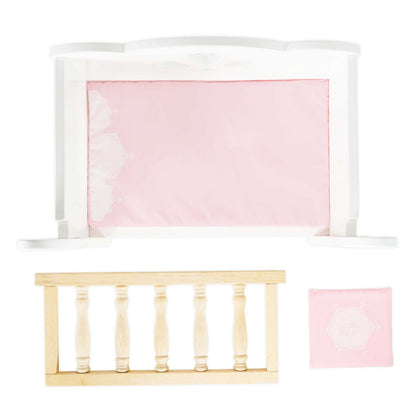 LE TOY VAN WOODEN DOLL'S COT