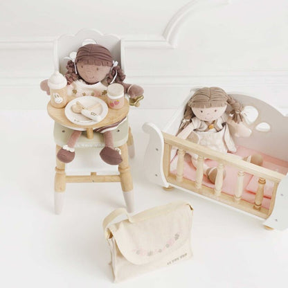 LE TOY VAN WOODEN DOLL'S HIGHCHAIR