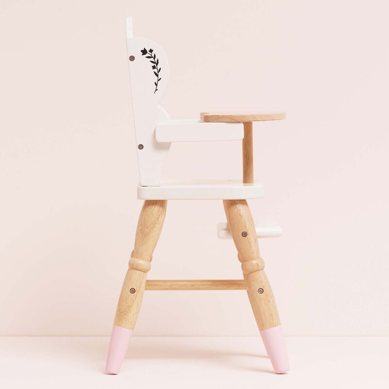 LE TOY VAN WOODEN DOLL'S HIGHCHAIR