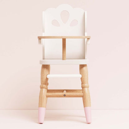 LE TOY VAN WOODEN DOLL'S HIGHCHAIR