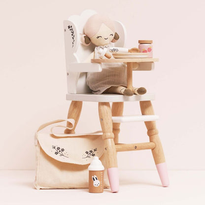 LE TOY VAN WOODEN DOLL'S HIGHCHAIR
