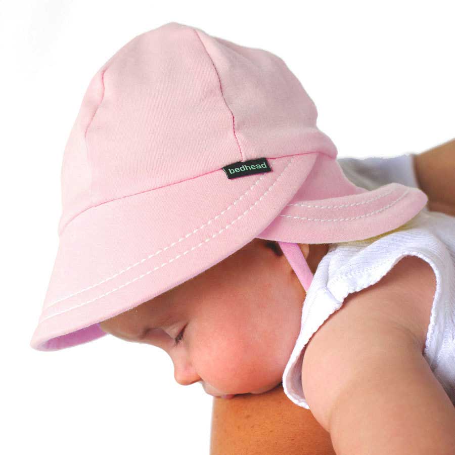 BEDHEAD BABY LEGIONNAIRE FLAP SUNHAT | BLUSH