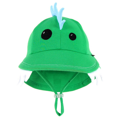 BEDHEAD BABY LEGIONNAIRE FLAP SUNHAT | DINOSAUR GREEN