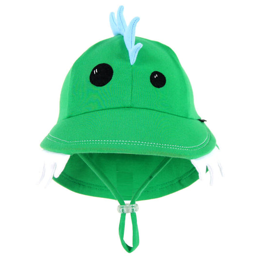 BEDHEAD BABY LEGIONNAIRE FLAP SUNHAT | DINOSAUR GREEN
