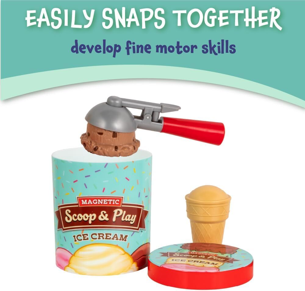 Magnetic Scoop and Play Icecream
