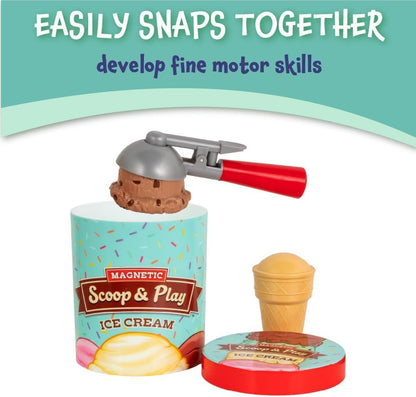Magnetic Scoop and Play Icecream