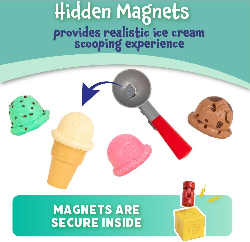Magnetic Scoop and Play Icecream