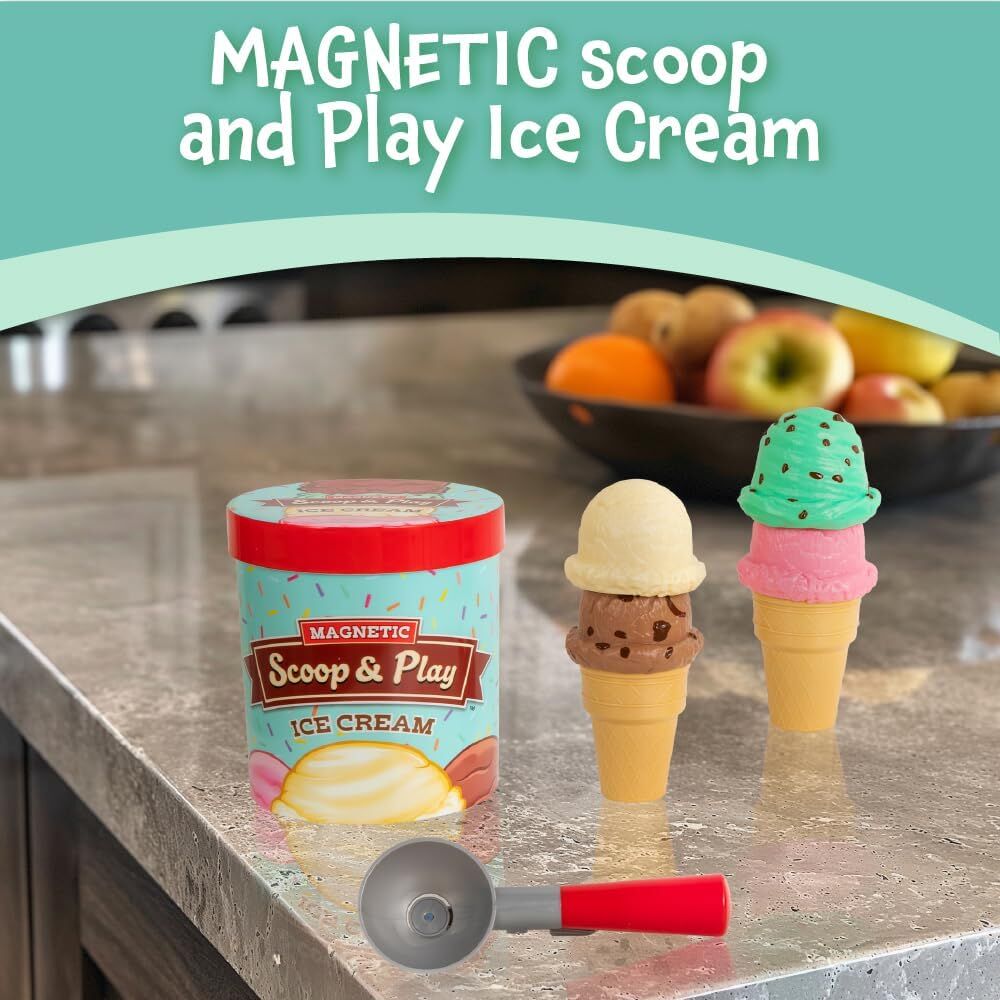 Magnetic Scoop and Play Icecream