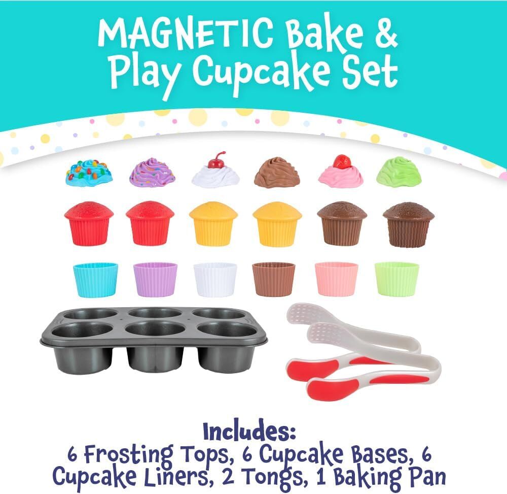Magnetic Bake and Play Cupcakes