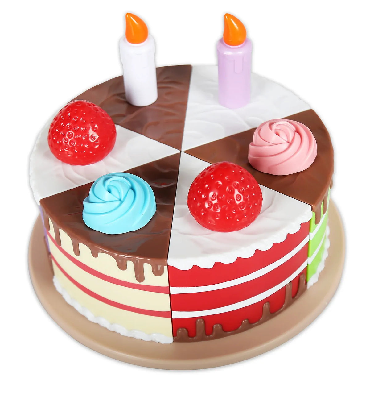MAGNETIC BAKE AND PLAY CAKE SET