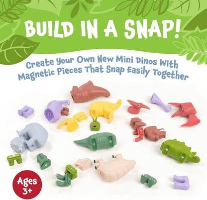 Mini Mix or Match Magnetic Deluxe | Dinosaurs