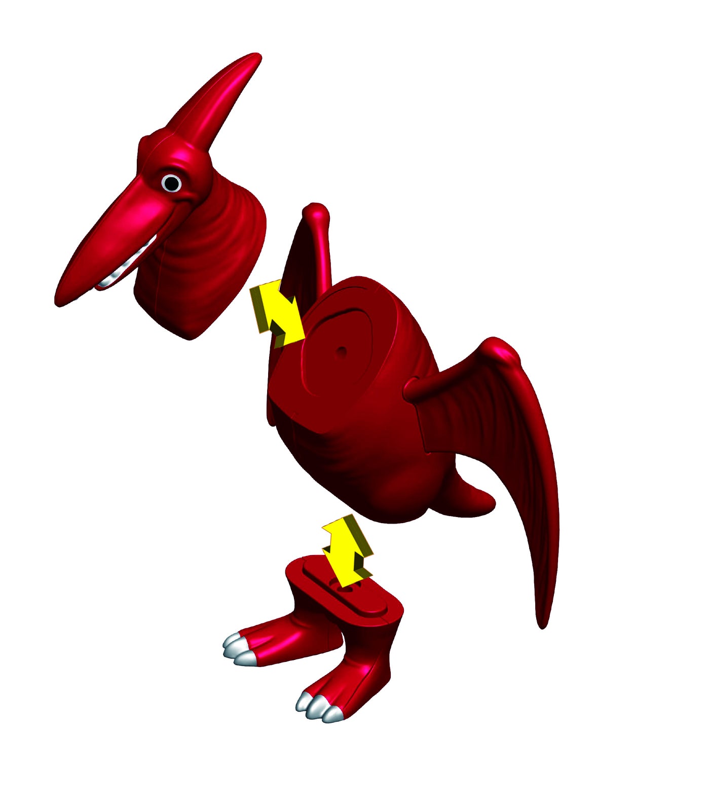 Mini Mix or Match Magnetic Dinosaurs