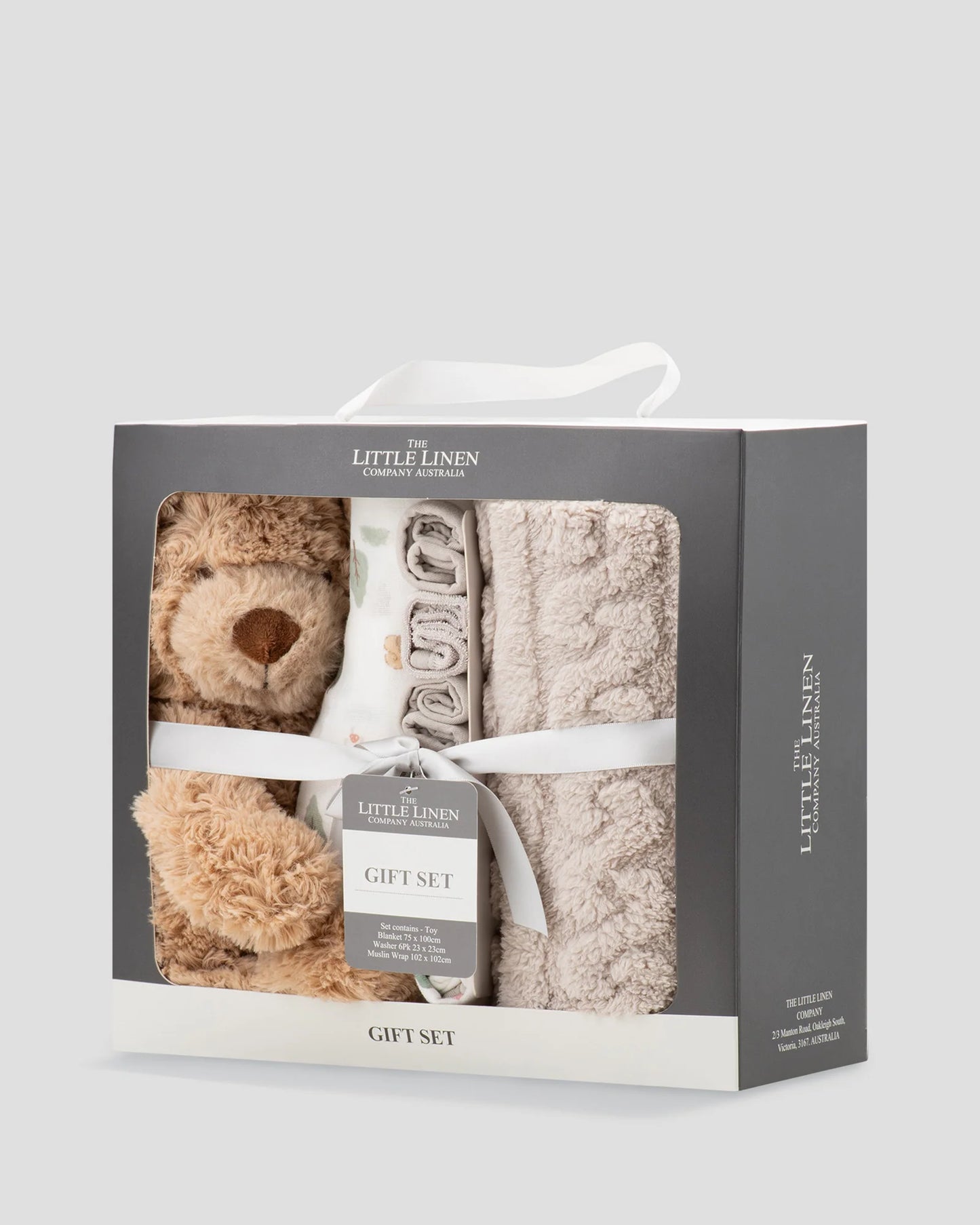 LITTLE LINEN BOXED BABY GIFT SET | WILLOW BEAR