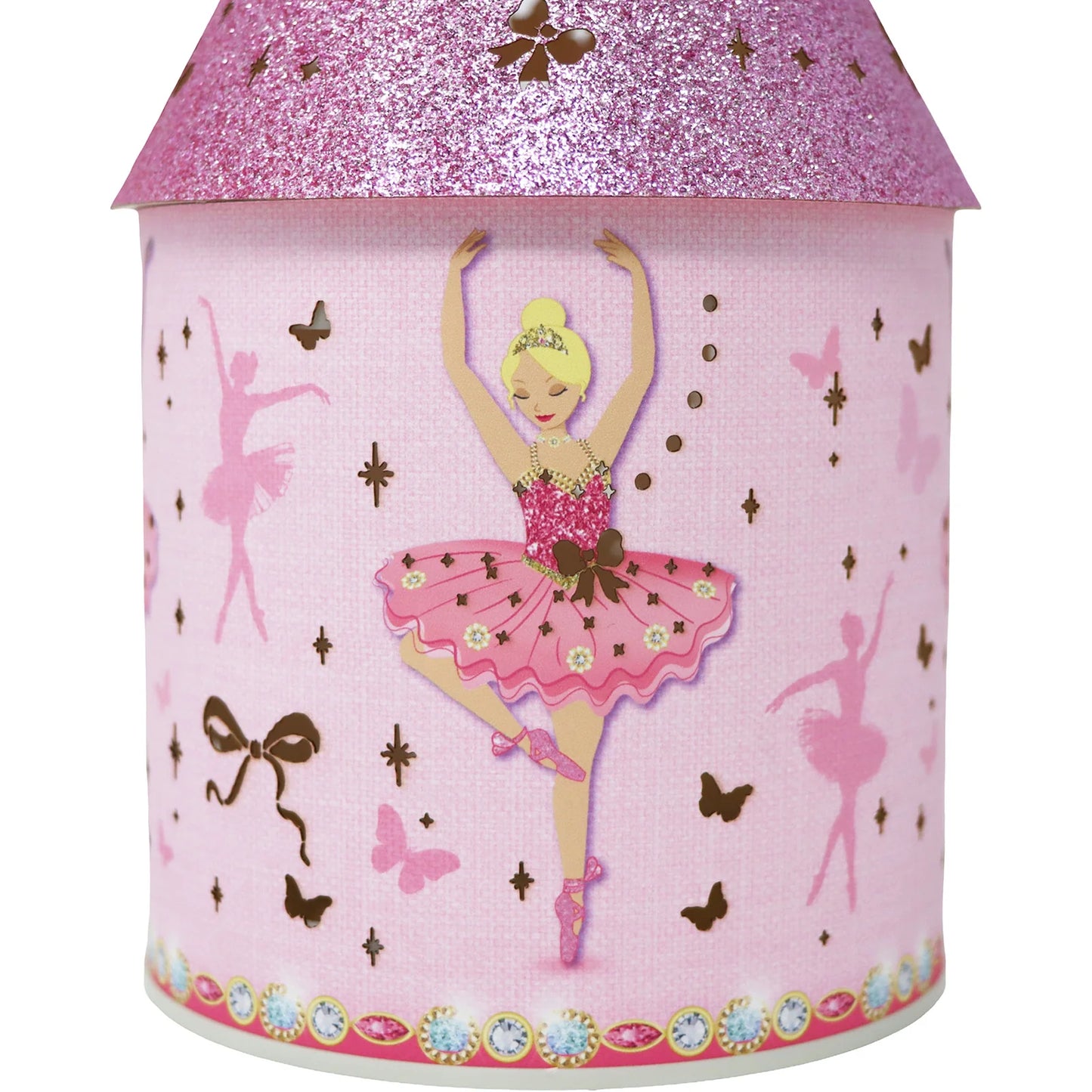 Pink Poppy Ballerina Lantern