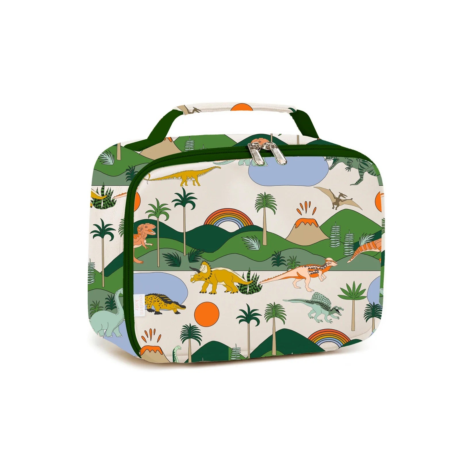 Confetti Kids Insulated Lunch Bag - Dinosaur World