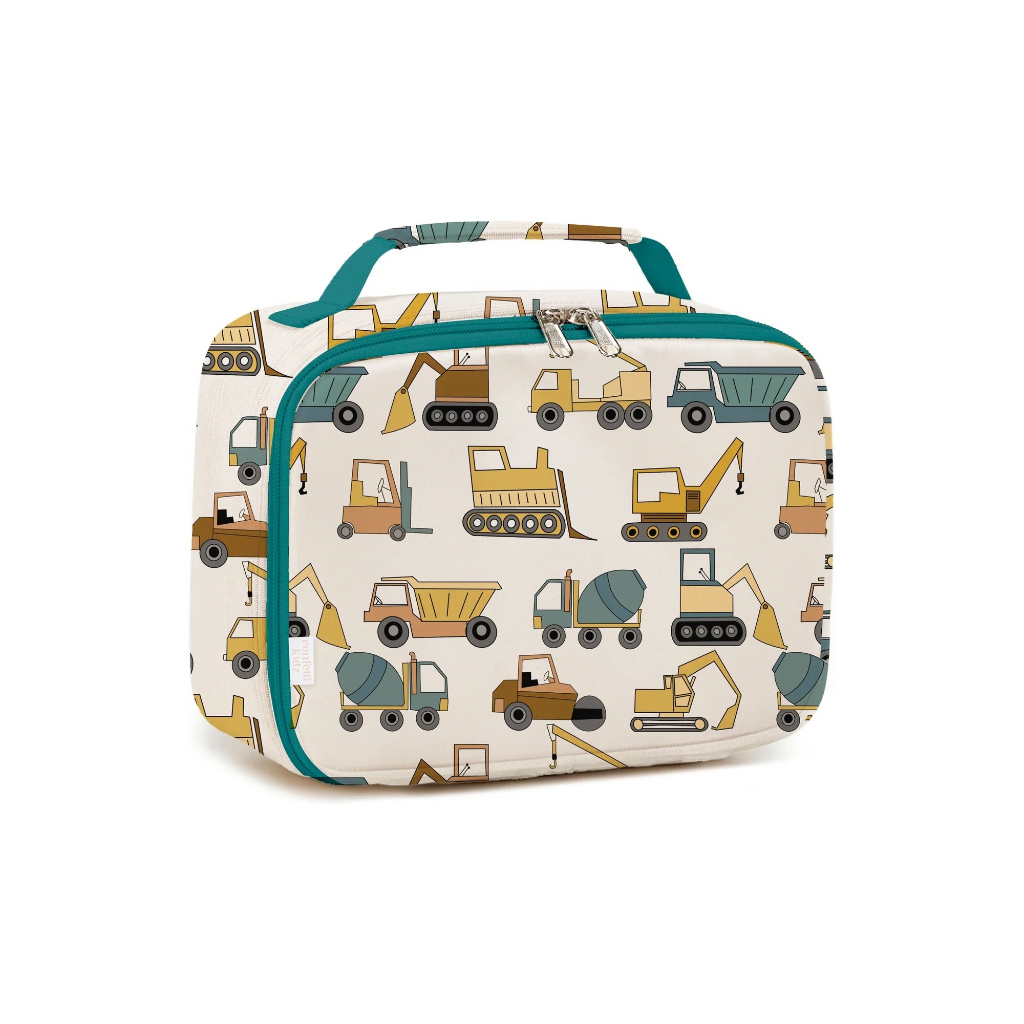 Confetti Kids Insulated Lunch Bag - Vehicles