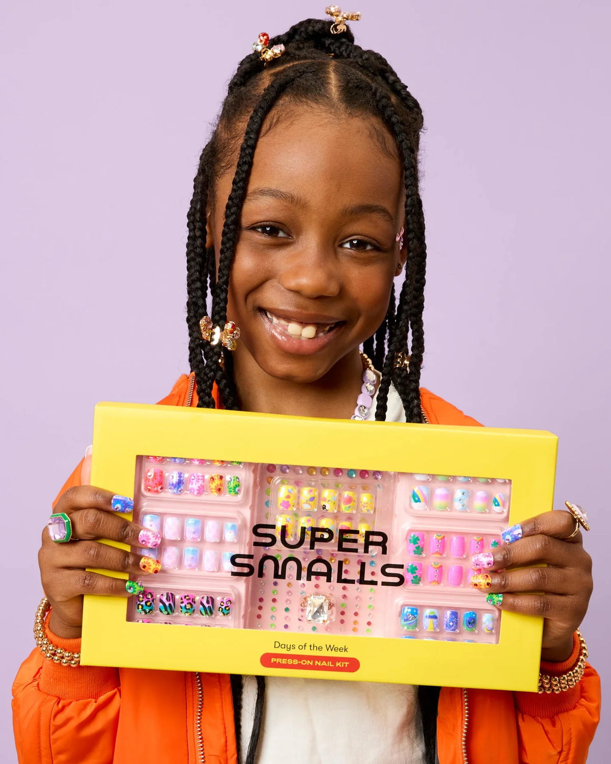 SUPER SMALLS | STICK ON NAILS | DAYS OF THE WEEK