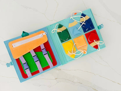 WONDERTIVITY | BUSY BOOK TODDLER | LUCKY LION
