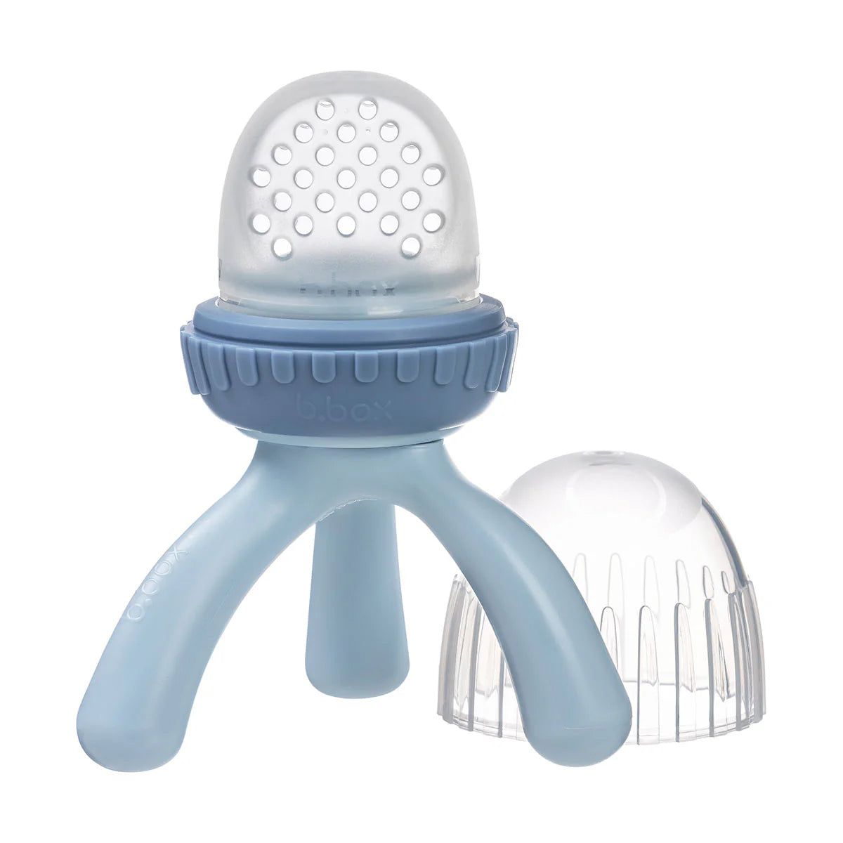 B Box Silicone Fresh Food Feeder - Lullaby Blue