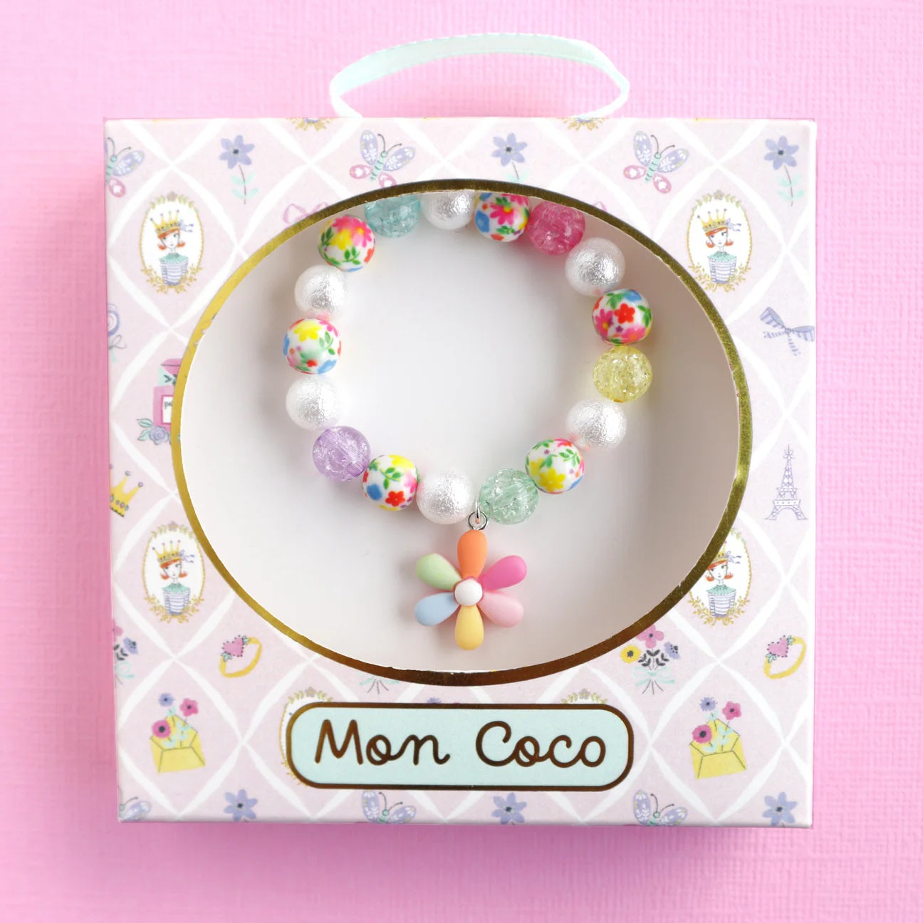 Mon Coco Bracelet - Rainbow Petal