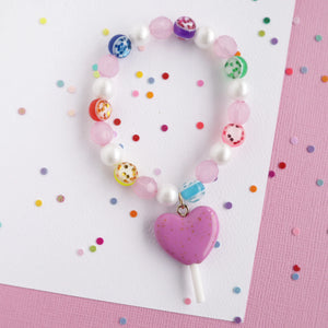 Mon Coco Bracelet - Lollipop Heart