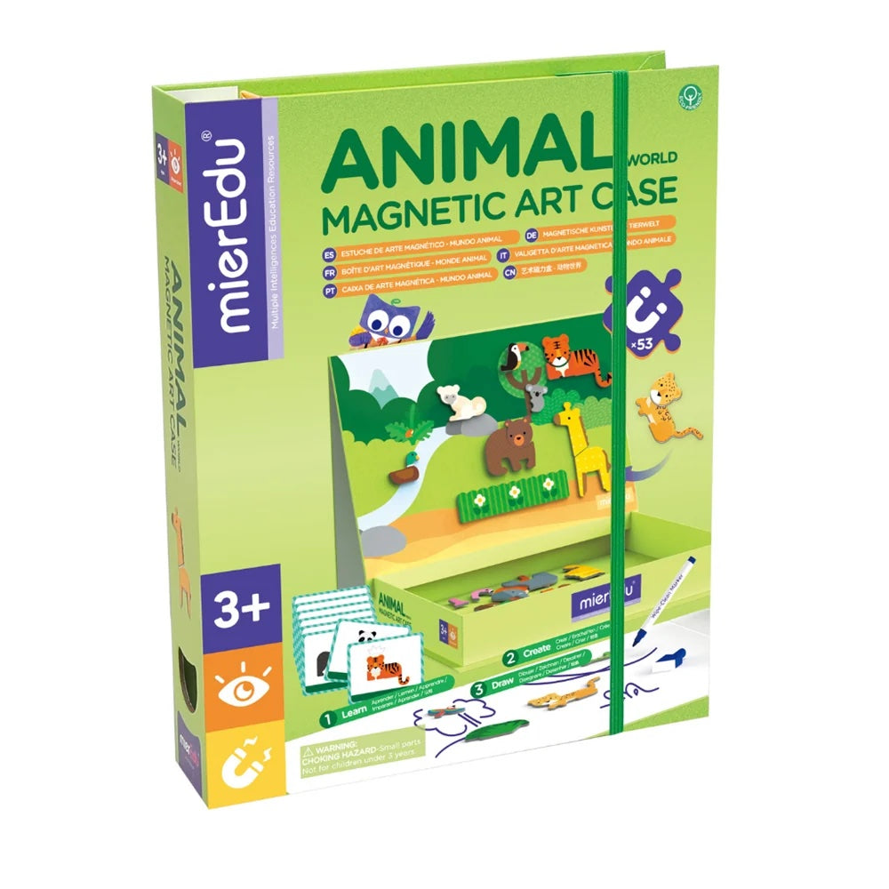 MIEREDU | MAGNETIC ART CASE | ANIMAL WORLD