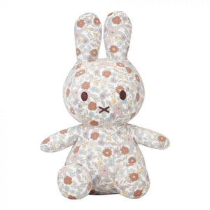 Miffy Sitting Bunny - Vintage Flowers