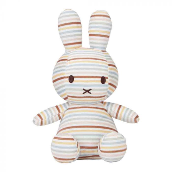 Miffy Sitting Bunny - Vintage Stripes