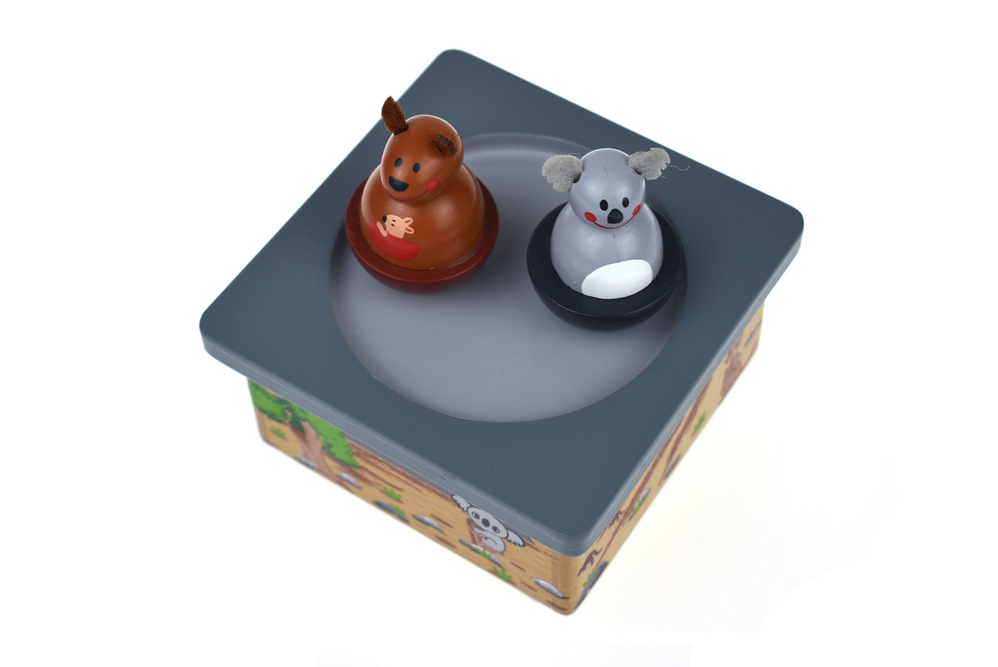 WOODEN MUSIC BOX | KOALA AND KANGAROO