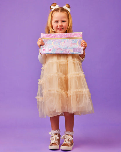 THE SOMEWHERE CO MINI ID PENCIL CASE | BARBIE UNICORN FANTASY