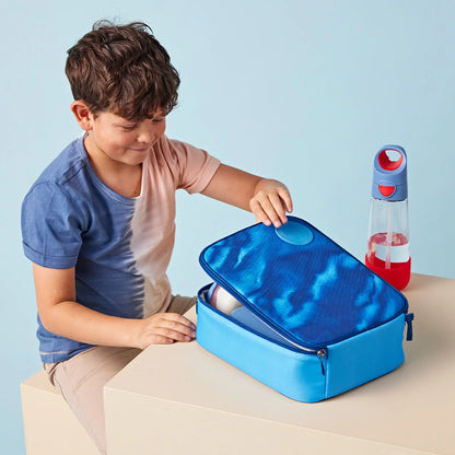 B BOX | FLEXI INSULATED LUNCH BAG | DEEP BLUE
