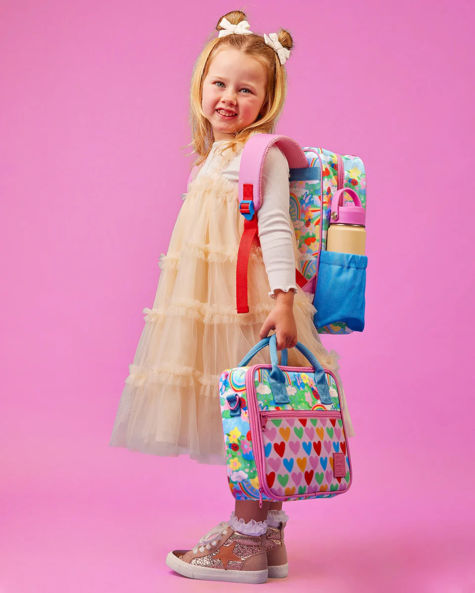 THE SOMEWHERE CO MINI LUNCH BAG | RAINBOW GARDEN