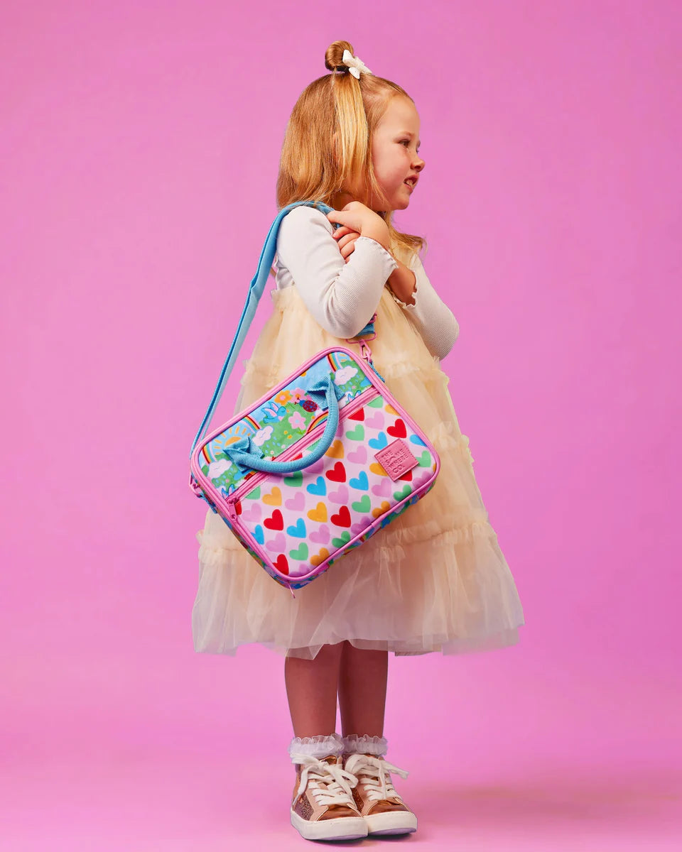 THE SOMEWHERE CO MINI LUNCH BAG | RAINBOW GARDEN