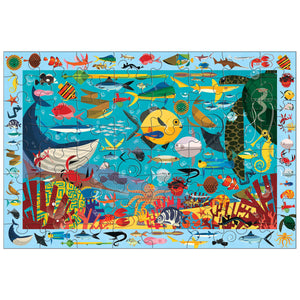 Mudpuppy Search and Find Puzzle 64 Piece - Ocean Life