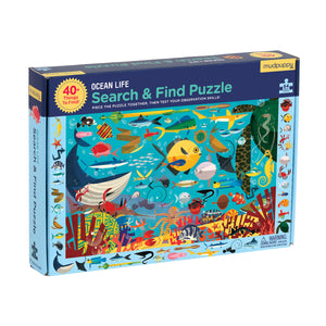 Mudpuppy Search and Find Puzzle 64 Piece - Ocean Life