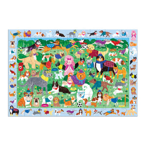 Mudpuppy Search and Find Puzzle 64 Piece - Doggie Days