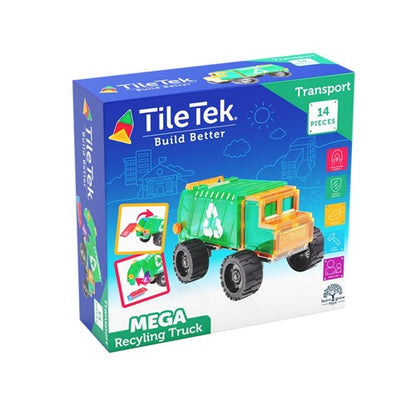 TILE TEK | 14 PIECE MEGA RECYCLING TRUCK