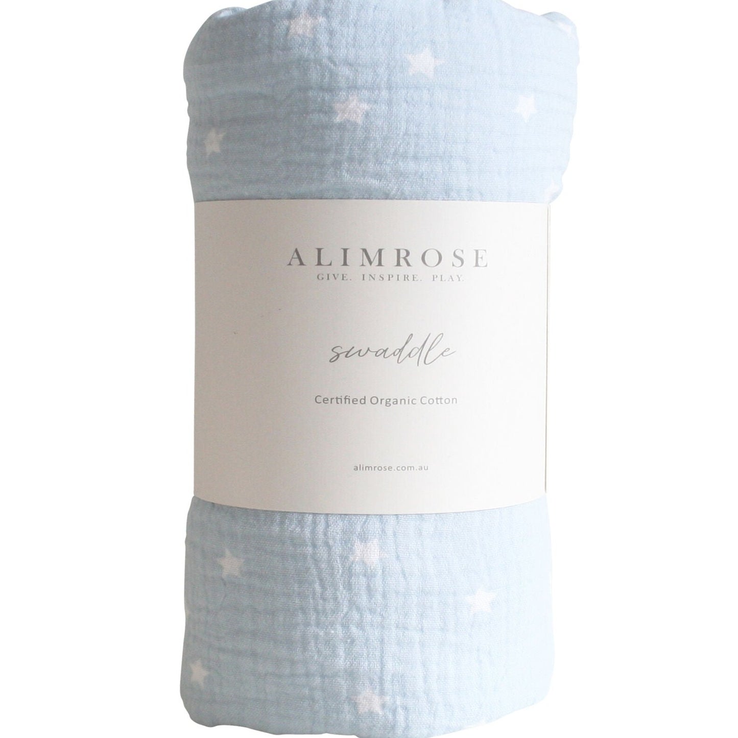 Alimrose Muslin Swaddle - Starry Night Blue