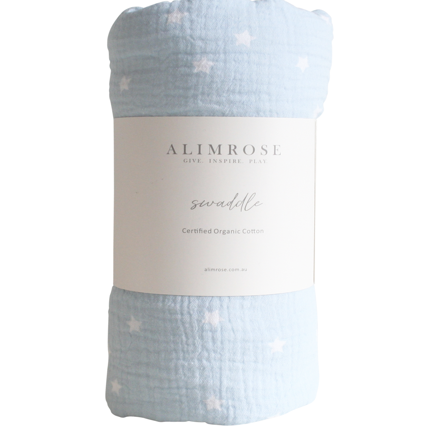 Alimrose Muslin Swaddle - Starry Night Blue