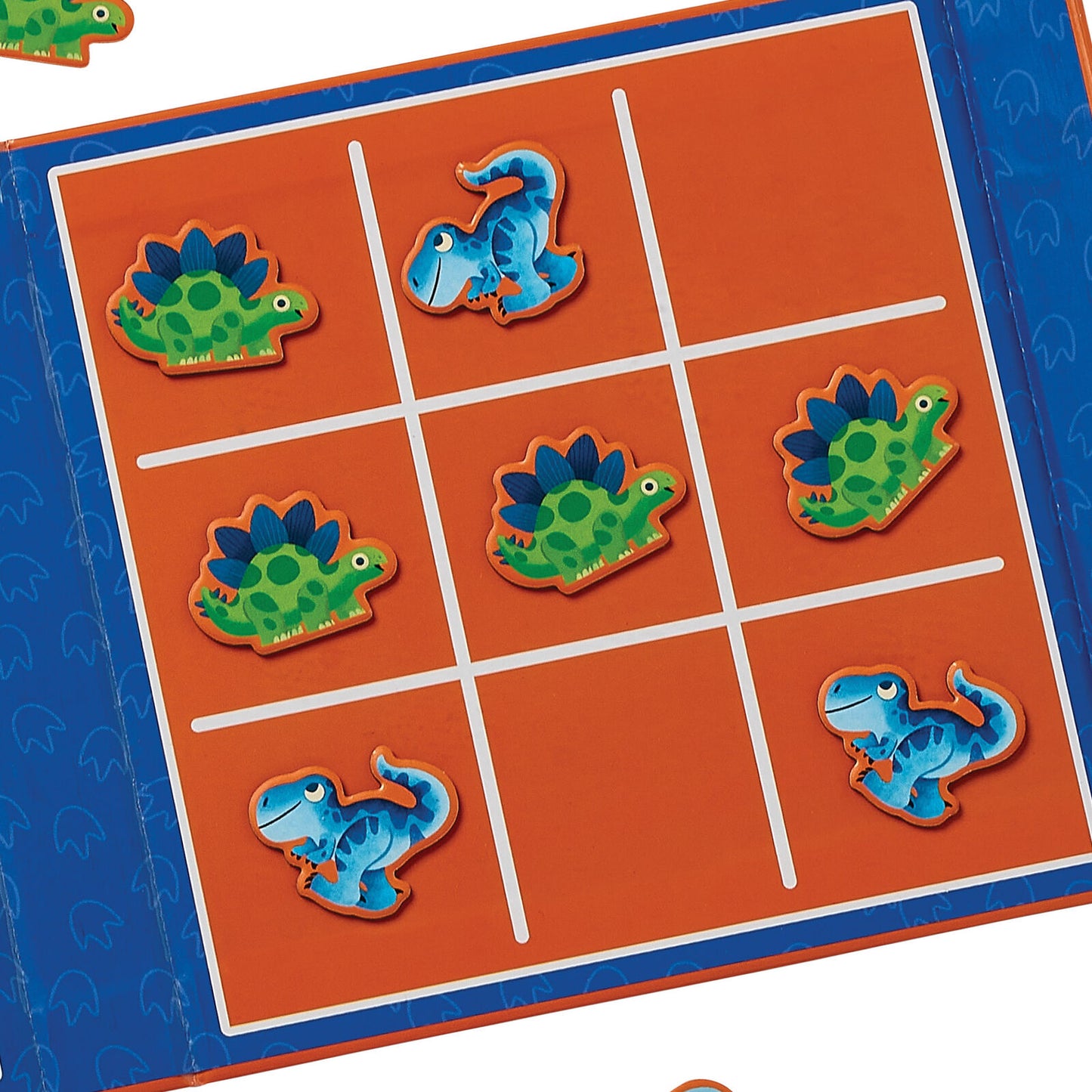 CROCODILE CREEK MAGNETIC GAME | TIC TAC TOW AND CHECKERS | DINO - Angus & Dudley Collections